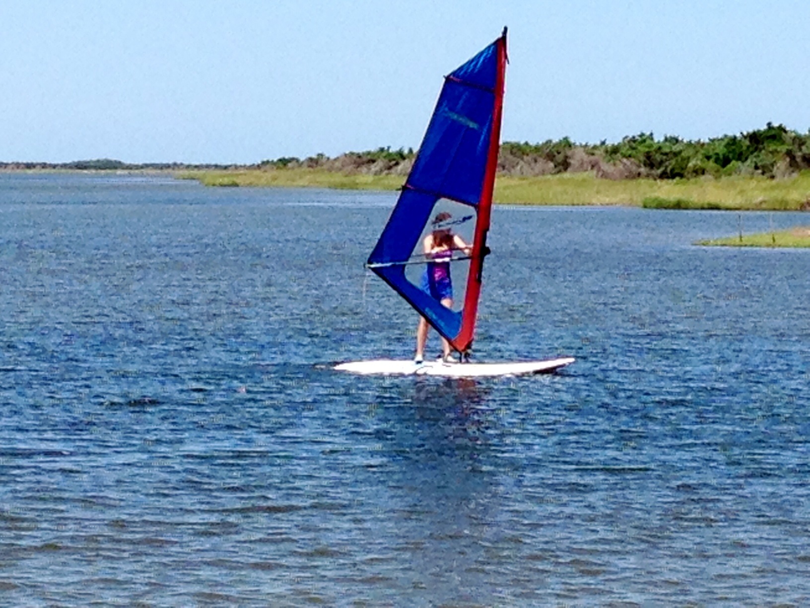 windsurfing